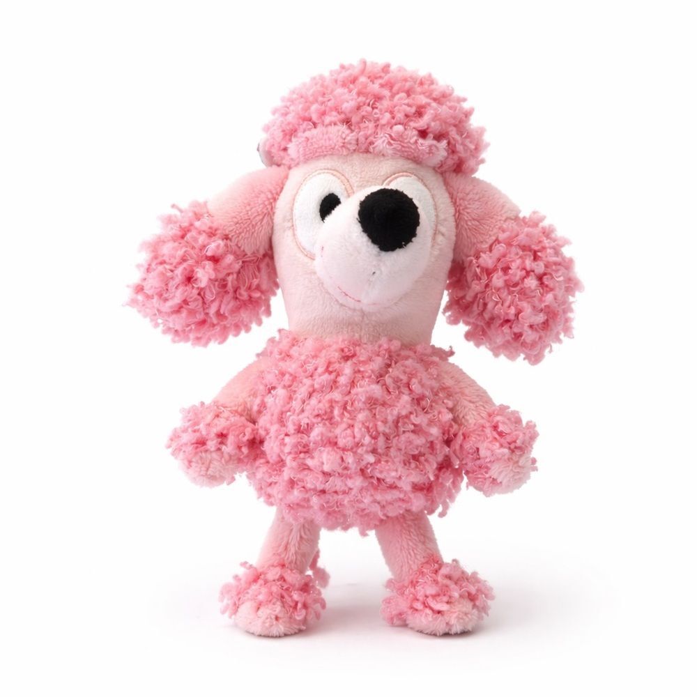 Lucy Pink Plush Dog
